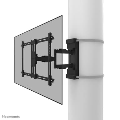 Neomounts WL40S-910BL16 TV pillar mount 40-70" - full motion - diam. 25-100 cm view 1