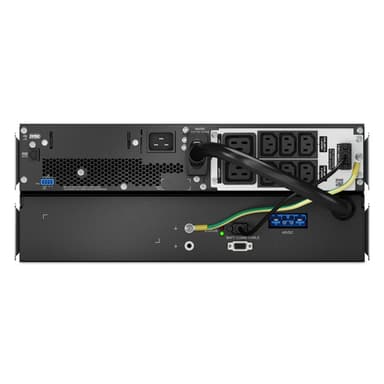 APC Smart-UPS On-Line, 2200VA, Lithium-ion, Rackmount 4U, 230V, 6x C13+2x C19 IEC outlets, SmartSlot, Extended long runtime, Rail kit included view 2
