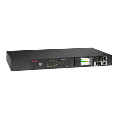 APC Automatic Transfer Switch AP4423A - (8x) C13 + (1x) C19, 3680W, Rack mountable, 1U view 4