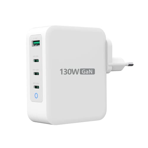 j5create JUP43130E-EN - 130W GaN USB-C® 4-Port Charger - EU
