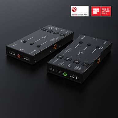 j5create JVA06 Dual HDMI™ Video Capture Card, 1920*1080 Video Capture Resolution, 3 x HDMI ports and 2 x USB ports, Black view 7