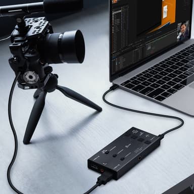 j5create JVA06 Dual HDMI™ Video Capture Card, 1920*1080 Video Capture Resolution, 3 x HDMI ports and 2 x USB ports, Black view 11
