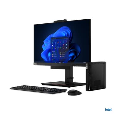 Lenovo ThinkCentre M90q Gen 3 Intel® Core™ i7 i7-12700T 16 GB DDR5-SDRAM 512 GB SSD Windows 11 Pro Mini PC Black view 1