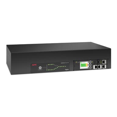 APC Netshelter Rack Automatic Transfer Switch, 2U, 32A, 230V, 2 IEC 309 IN, 16 C13, 2 C19 OUT, 50/60 Hz view 4