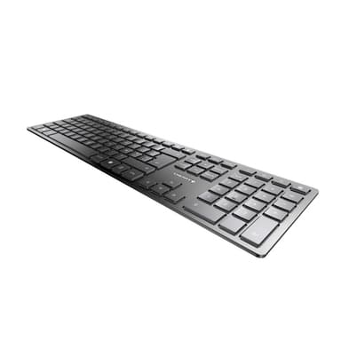 CHERRY KW 9100 SLIM keyboard Universal RF Wireless + Bluetooth AZERTY French Black view 2