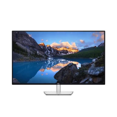 DELL UltraSharp U4323QE computer monitor 109.2 cm (43") 3840 x 2160 pixels 4K Ultra HD LCD Silver view 1