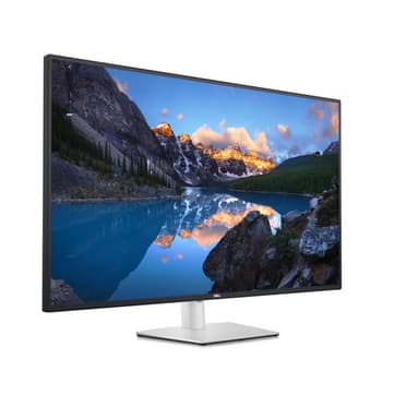 DELL UltraSharp U4323QE computer monitor 109.2 cm (43") 3840 x 2160 pixels 4K Ultra HD LCD Silver view 3
