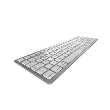 CHERRY KW 9100 SLIM FOR MAC keyboard Universal USB + Bluetooth QWERTY Nordic Silver view 3