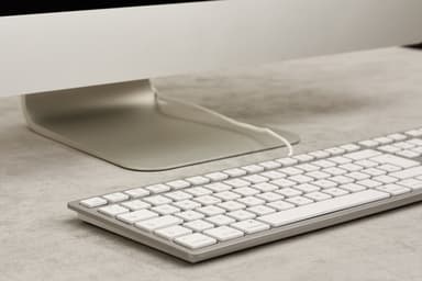 CHERRY KC 6000C FOR MAC keyboard Universal USB QWERTZ German Silver view 6
