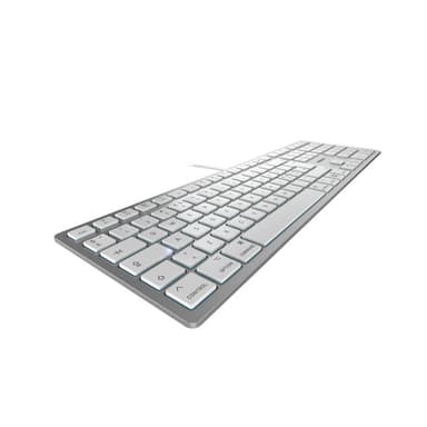 CHERRY KC 6000C FOR MAC keyboard Universal USB QWERTY Nordic Silver view 2