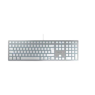 CHERRY KC 6000C FOR MAC keyboard Universal USB QWERTY US English Silver view 1