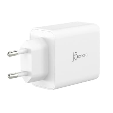j5create JUP3365E-EN 65W GaN USB-C® 3-Port Charger view 3
