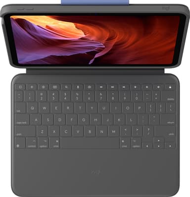 Logitech Rugged Folio QWERTY UK English Smart Connector Graphite view 2