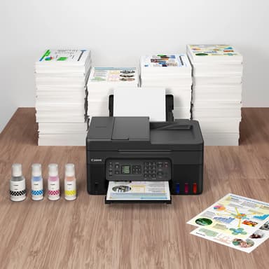 Canon PIXMA G4570 Wireless Colour All-in-one Refillable MegaTank Inkjet Printer view 8