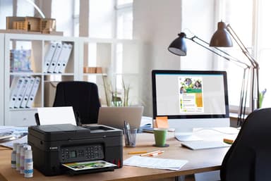 Canon PIXMA G4570 Wireless Colour All-in-one Refillable MegaTank Inkjet Printer view 9