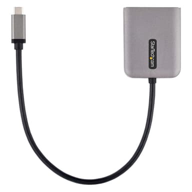 StarTech.com USB-C to Dual Displayport 1.4 Adapter, USB Type-C Multi-Monitor MST Hub, Dual 5K 60Hz DP Laptop Display Extender / Splitter, HDR, Extra-Long Built-In Cable - Windows Only view 4