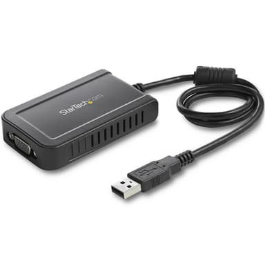 StarTech.com USB 2.0 to VGA Adapter, USB to VGA Monitor Converter for Windows, 1080p (no support for macOS/ChromeOS/Linux) - TAA view 1