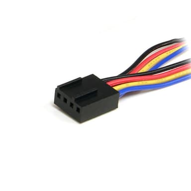 StarTech.com 12in 4 Pin Fan Power Splitter Cable - F/M view 2