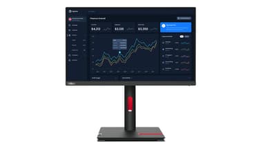 Lenovo ThinkVision T22i-30 computer monitor 54.6 cm (21.5") 1920 x 1080 pixels Full HD LED Black view 3