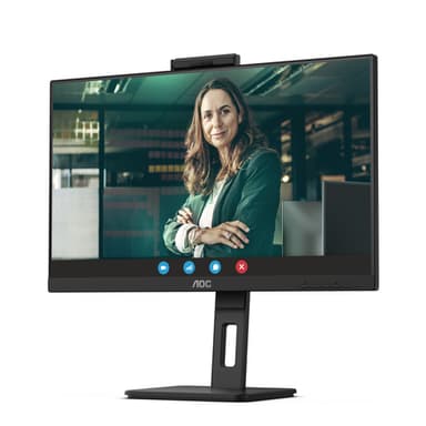 AOC 24P3CW computer monitor 60.5 cm (23.8") 1920 x 1080 pixels Full HD LED Black view 3