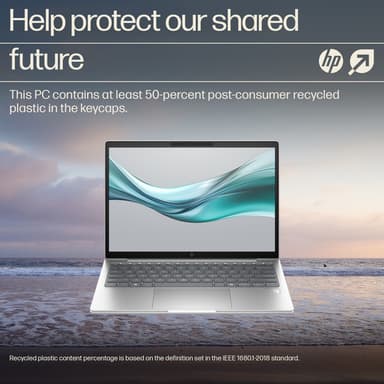 HP EliteBook 640 G11 Intel Core Ultra 5 125U Laptop 35.6 cm (14") WUXGA 24 GB DDR5-SDRAM 512 GB SSD Wi-Fi 6E (802.11ax) Windows 11 Pro AI PC Silver view 9