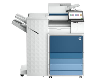 HP Color LaserJet Enterprise Flow LaserJet Enterprise 8601z+ Multifunction Black and white Printer, Only Ethernet; Duplex; Copier, Scanner view 1