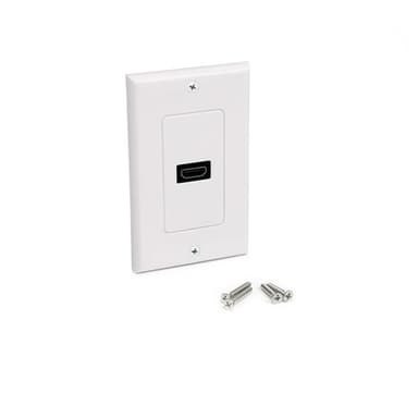 StarTech.com Single Outlet Female HDMI Wall Plate White view 3