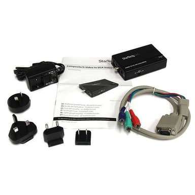 StarTech.com Composite and S-Video to VGA Video Scan Converter view 5