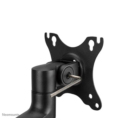 Neomounts DS20-425BL2 Monitor arm with laptop holder 17-27" - space saving view 15