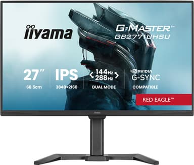 iiyama G-MASTER GB2771UHSU-B1 computer monitor 68.6 cm (27") 3840 x 2160 pixels 4K Ultra HD LED Black view 1