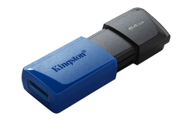 Kingston Technology DataTraveler 64GB USB3.2 Gen 1 Exodia M (Black + Blue) - 2 Pieces view 4