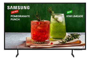 Samsung BED-H BE85D-Н Digital signage flat panel 2.16 m (85") LED Wi-Fi 4K Ultra HD Black Tizen 16/7 view 1