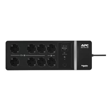 APC Back-UPS, 1050VA/600W Floor/Wall Mount, 230V, 8x Schuko CEE 7/3 outlets, USB Type A+C Port, User Replaceable Battery view 11