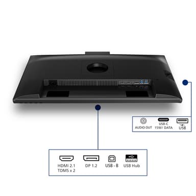 Philips 27B2N3500JH computer monitor 68.6 cm (27") 2560 x 1440 pixels Quad HD LCD Black view 4