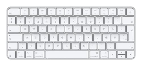 Apple Magic keyboard Universal USB + Bluetooth QZERTY Danish White