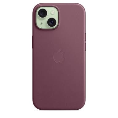 Apple iPhone 15 FineWoven Case with MagSafe - Mulberry view 4