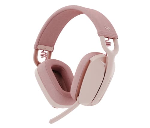Logitech Zone Vibe 100 Headset Wireless Head-band Calls/Music Bluetooth Rose