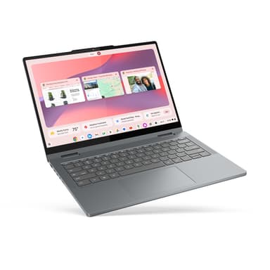 Lenovo Chrome 2in1 14IRU10 Intel Core 5 120U Chromebook 35.6 cm (14") Touchscreen WUXGA 8 GB LPDDR5-SDRAM 128 GB UFS Wi-Fi 6E (802.11ax) ChromeOS Grey English view 17