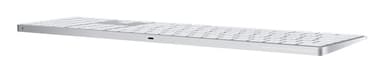 Apple Magic w/ Numeric Keypad keyboard Universal Bluetooth AZERTY French Silver, White view 3