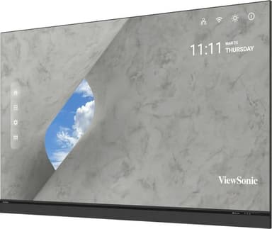 Viewsonic LDP136-071C Signage Display 3.45 m (136") LED Wi-Fi 600 cd/m² 4K Ultra HD Black Built-in processor Android 9 view 7