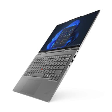 Lenovo ThinkPad X1 2-in-1 Gen 10 Aura Edition Intel Core Ultra 7 255U Hybrid (2-in-1) 35.6 cm (14") Touchscreen WUXGA 16 GB LPDDR5x-SDRAM 512 GB SSD Wi-Fi 6E (802.11ax) Windows 11 Pro UK English Grey view 4