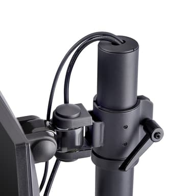 StarTech.com Desk Mount For 2x Vertically Stacked Monitors, Dual 49", Total 70lb (32kg), C-Clamp, Quick-Release VESA System, Widescreen 16:9/Ultrawide 32:9, TAA view 5