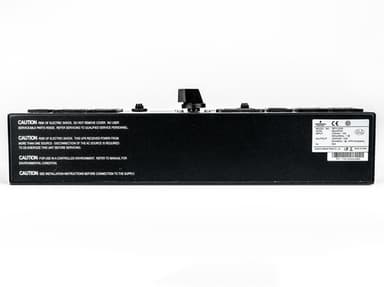 Vertiv 2U MicroPod External maintenance Bypass power distribution unit (PDU) 19 AC outlet(s) Black view 2