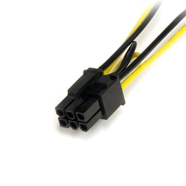 StarTech.com 6in SATA Power to 6 Pin PCI Express Video Card Power Cable Adapter view 3