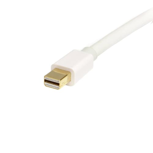 StarTech.com 1m (3ft) Mini DisplayPort to DisplayPort 1.2 Cable - 4K x 2K UHD Mini DisplayPort to DisplayPort Adapter Cable - Mini DP to DP Cable for Monitor - mDP to DP Converter Cord — MDP2DPMM1MW