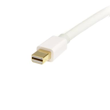 StarTech.com 1m (3ft) Mini DisplayPort to DisplayPort 1.2 Cable - 4K x 2K UHD Mini DisplayPort to DisplayPort Adapter Cable - Mini DP to DP Cable for Monitor - mDP to DP Converter Cord — MDP2DPMM1MW view 2