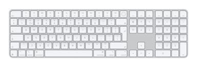 Apple Magic keyboard Universal USB + Bluetooth QWERTY Dutch White view 1
