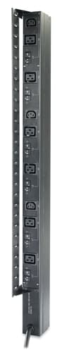 APC Rack PDU Basic Zero U power distribution unit (PDU) 9 AC outlet(s) 0U Black view 3