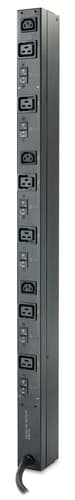 APC Rack PDU Basic Zero U power distribution unit (PDU) 9 AC outlet(s) 0U Black view 7