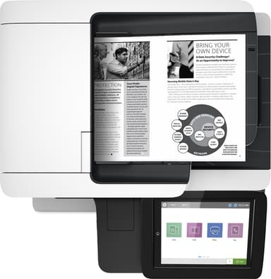 HP LaserJet Enterprise MFP M528dn view 6